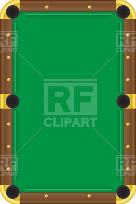 267x400 Green Snooker Table Vector Image Of Sport And Leisure Konturvid