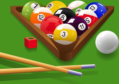 467x332 Billiards Free Vector Download