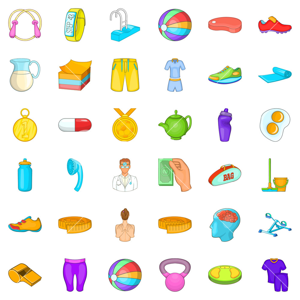 Swimming Pool Icons Set Cartoon Style Of Swimming Pool Vector 1000x1000 Swimming Pool Icons Set Cartoon Style Of Swimming Pool Vector