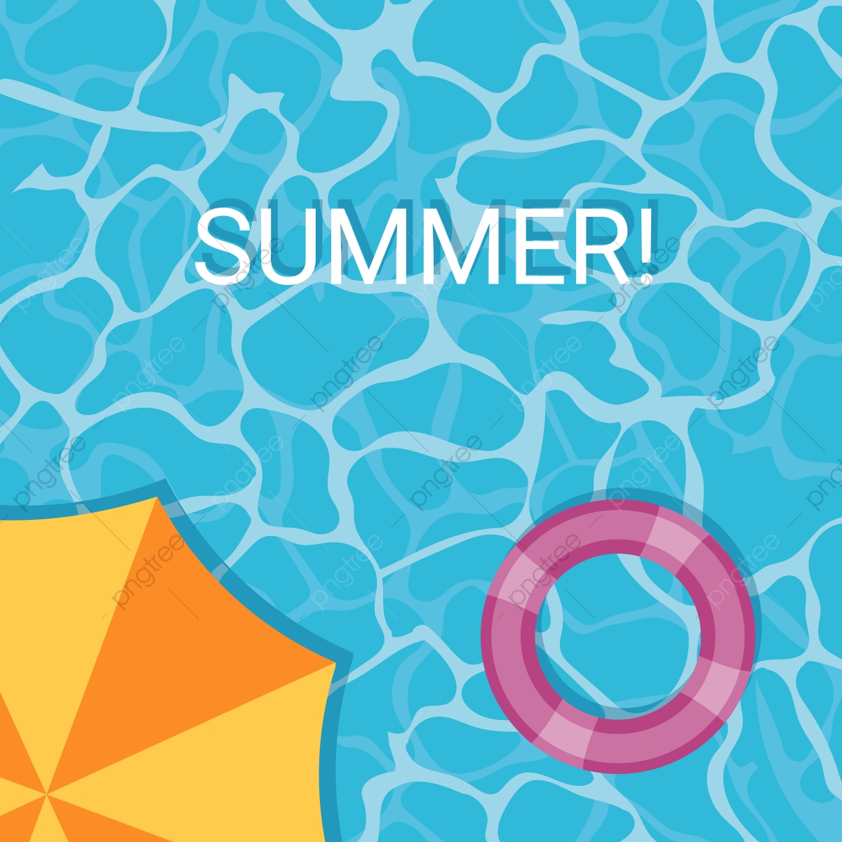 1200x1200 And Pool In With Transparent Blue Water, Summer, Pool, Water Png