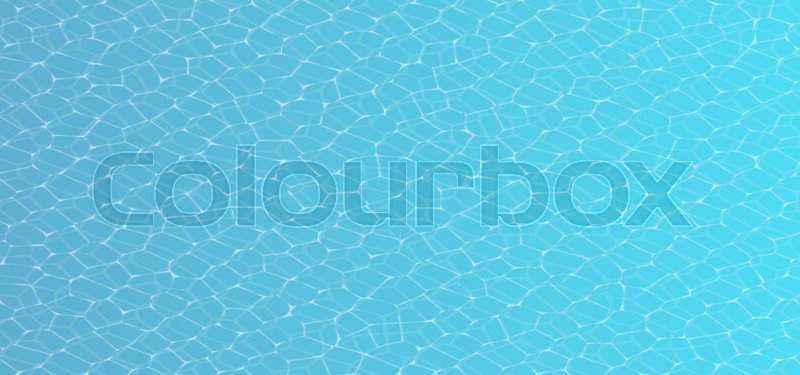 800x375 Vector Caustic Of Pool Water Seamless Stock Vector Colourbox