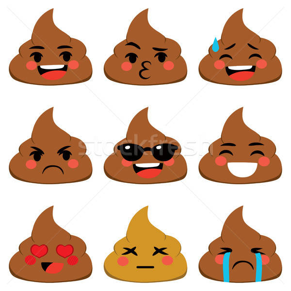 600x600 Poo Emoji Vector Illustration Kakigori