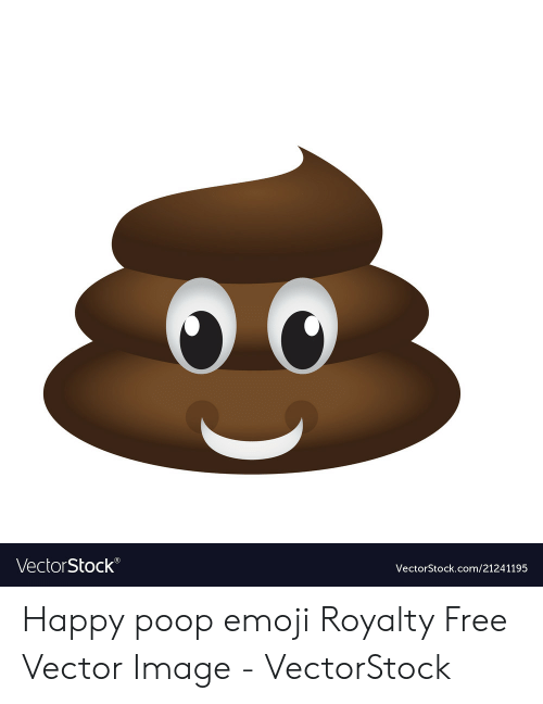 Vectorstock Happy Poop Emoji Royalty Free 500x648 Vectorstock Happy Poop Emoji Royalty Free