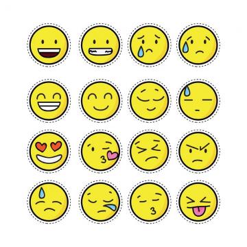 360x360 Emoji Vector, Free Download Emoji Facebook, Whatsapp Emoji, Emojis