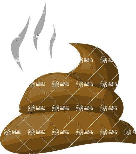 564x640 Poop Vector Graphicmama
