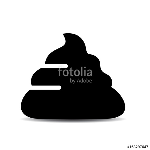 500x500 Poop Vector Icon Stock Image And Royalty Free Vector