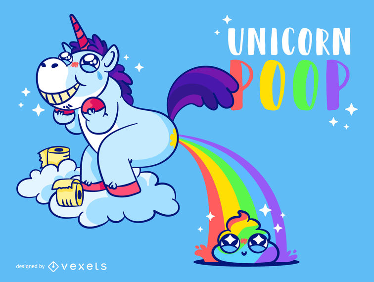 756x570 Rainbow Cute Unicorn Poop