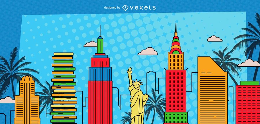 900x430 Free Pop Art Background