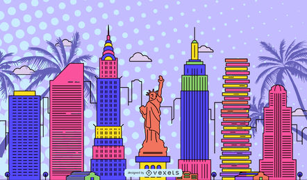 442x260 Pop Art Vector Graphics To Download