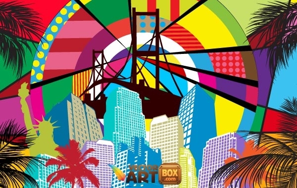 Free Vectors Free Pop Art Background Vectorartbox 600x380 Free Vectors Free Pop Art Background Vectorartbox