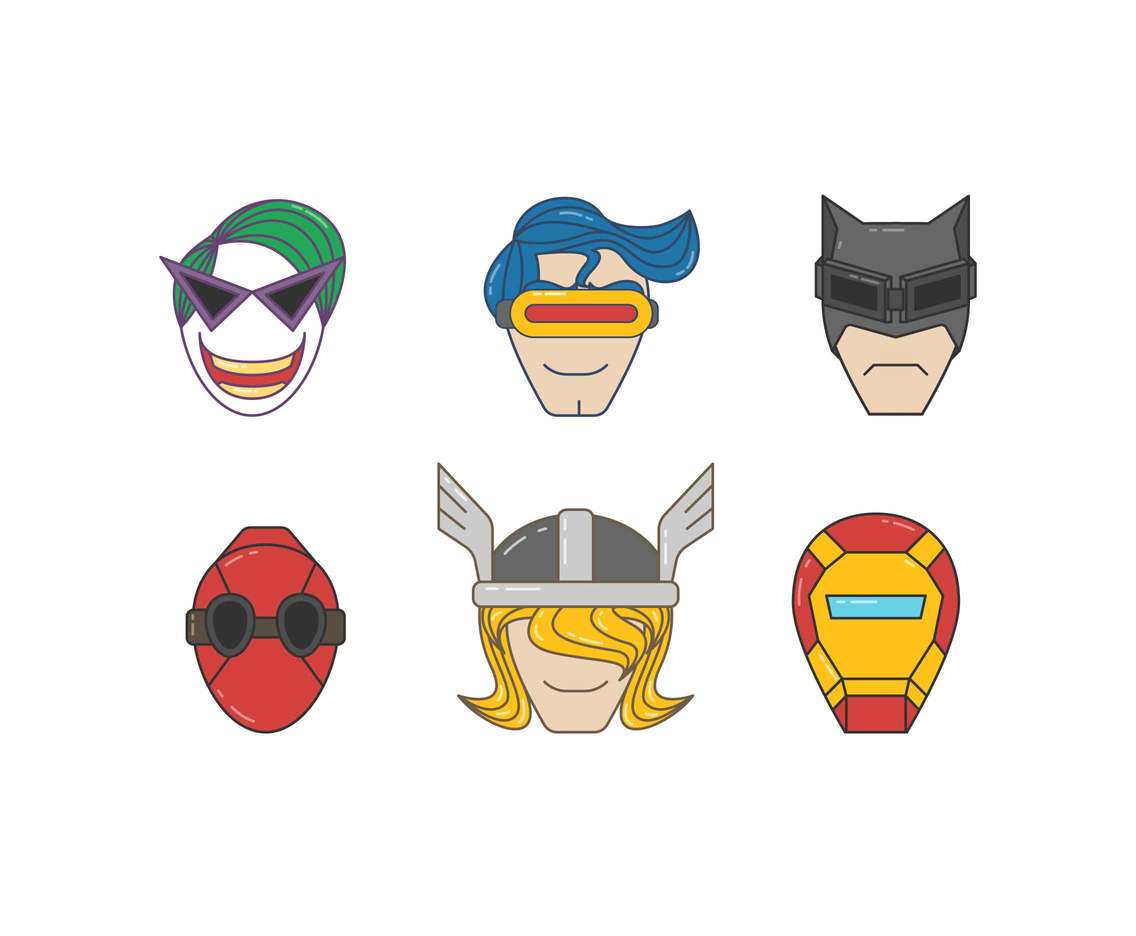 1136x936 Free Marvelous Pop Culture Mask Vectors Vector Art Graphics