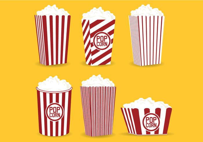 Popcorn Box Vector 700x490 Popcorn Box Vector
