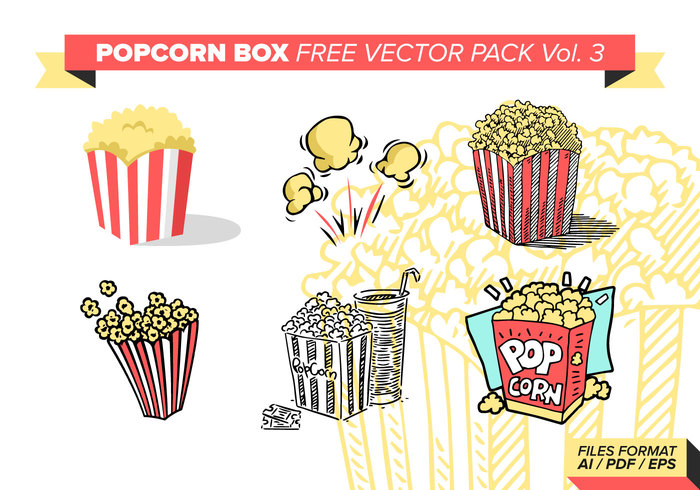Popcorn Box Vector Free Vectors Ui Download 700x490 Popcorn Box Vector Free Vectors Ui Download