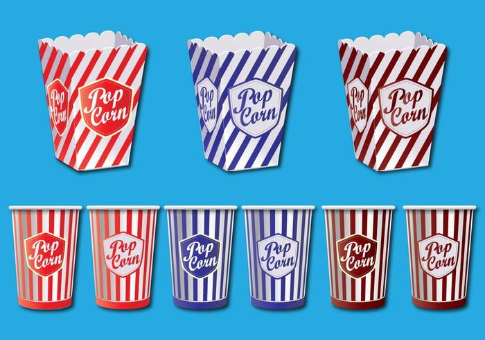 Popcorn Box Vector Set Free Graphics Uihere 700x490 Popcorn Box Vector Set Free Graphics Uihere
