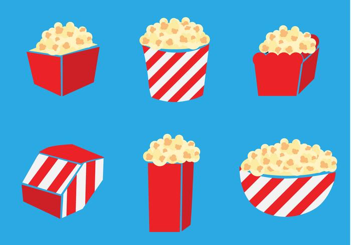 Popcorn Free Vector Art 700x490 Popcorn Free Vector Art