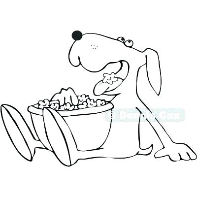 400x400 Popcorn Kernel Coloring