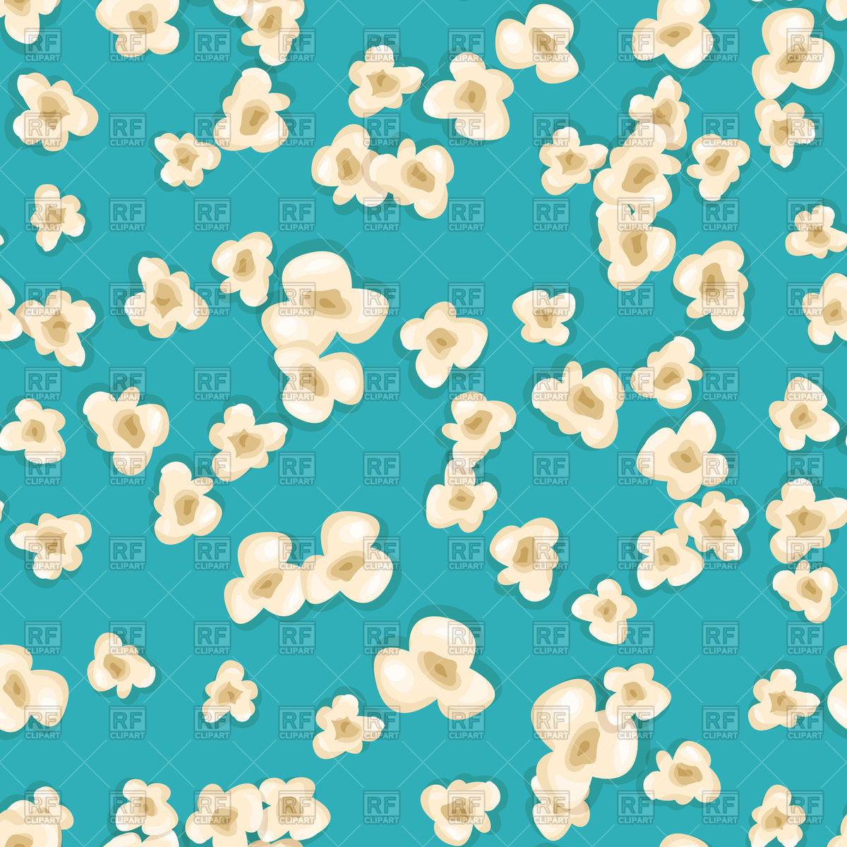 1200x1200 Heap Popcorn Background Vector Image Of Backgrounds, Textures
