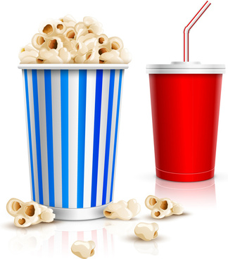 324x368 Popcorn Free Vector Download