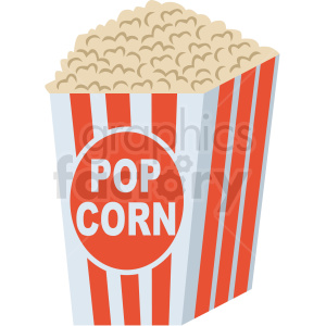 300x300 Popcorn Vector Flat Icon Clipart With No Background Clipart