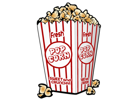 455x334 Free Free Popcorn Vector Clip Art Images Clipart And Vector