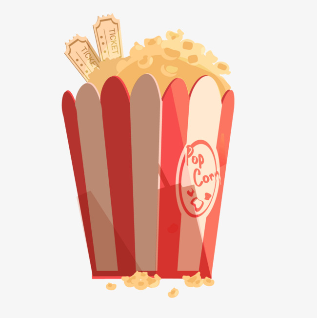 650x651 Yellow Popcorn Snack, Popcorn Vector, Yellow, Snacks Png