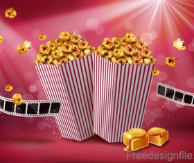 280x235 Popcorn Vector