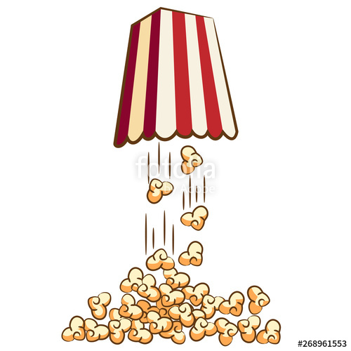 500x500 Popcorn Vector Clipart Design Stock Image And Royalty Free Vector