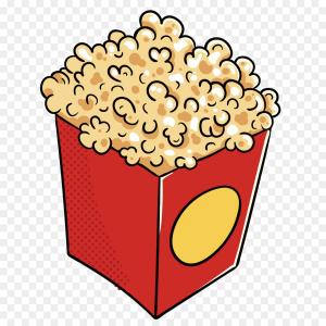 300x300 Popcorn Bucket Pop Corn Box Flat Icon Vector Hoodamathrun