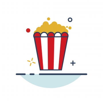 360x360 Vector Popcorn Vector, Free Download Vector Popcorn, Coke Popcorn