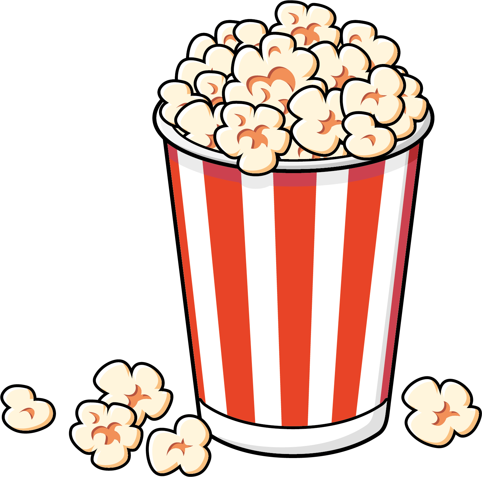 Popcorn Vector Png at Vectorified.com | Collection of Popcorn Vector ...