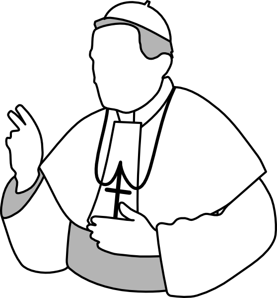 558x599 Aj Pope Clip Art