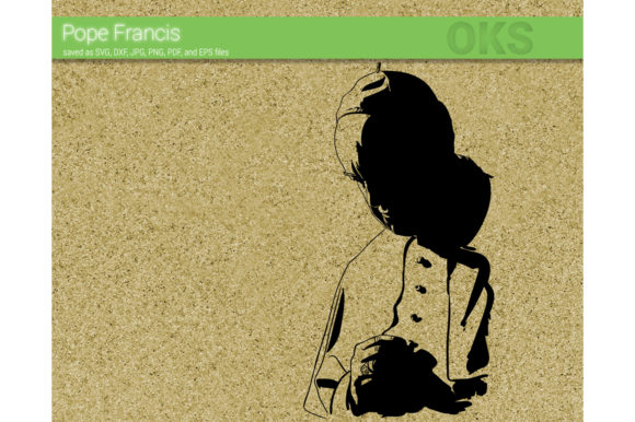 580x386 Pope Francis Vector Graphic