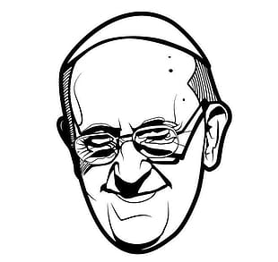 310x293 Pope Benedict Xvi Vector Portrait Free Graphics Uihere