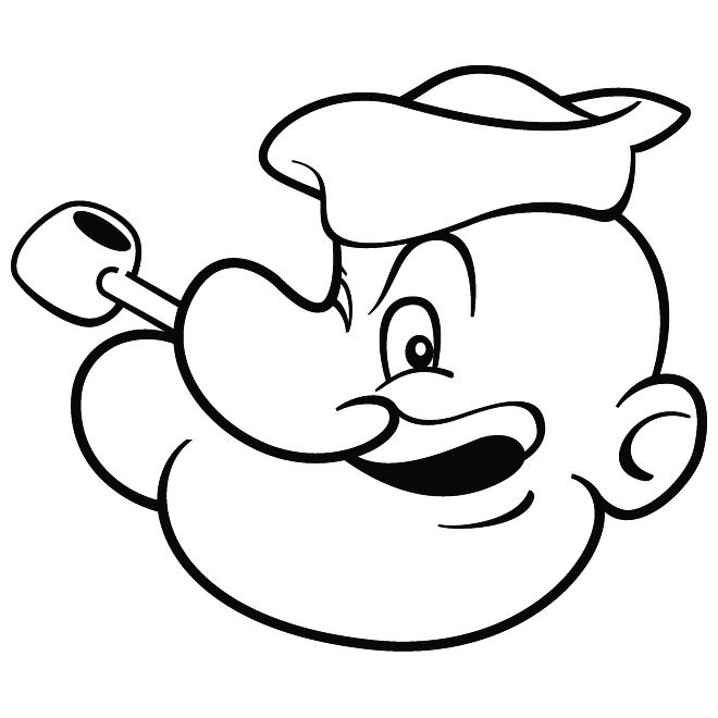 Popeye Vector At Vectorified.com | Collection Of Popeye Vector Free For ...