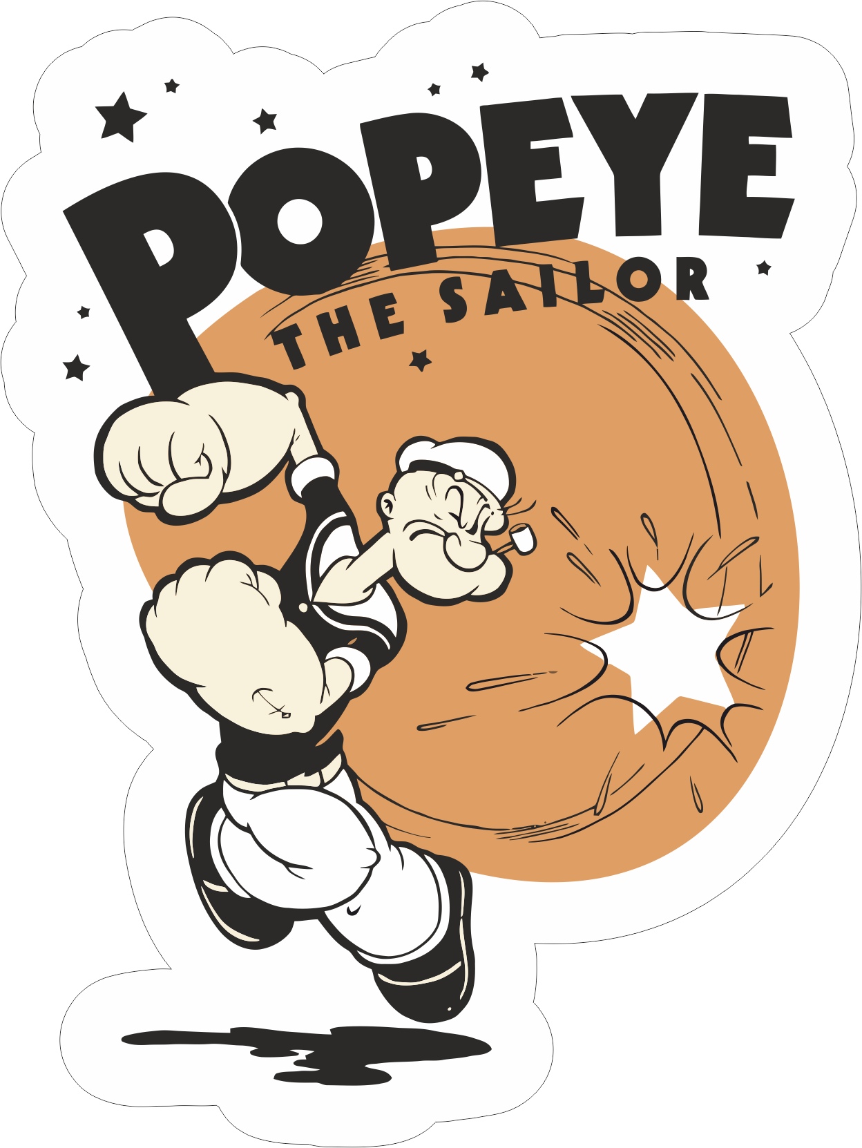 Popeye Vector At Vectorified.com | Collection Of Popeye Vector Free For ...