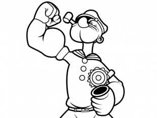 Popeye Vector Image Free Vectors Ui Download 310x233 Popeye Vector Image Free Vectors Ui Download
