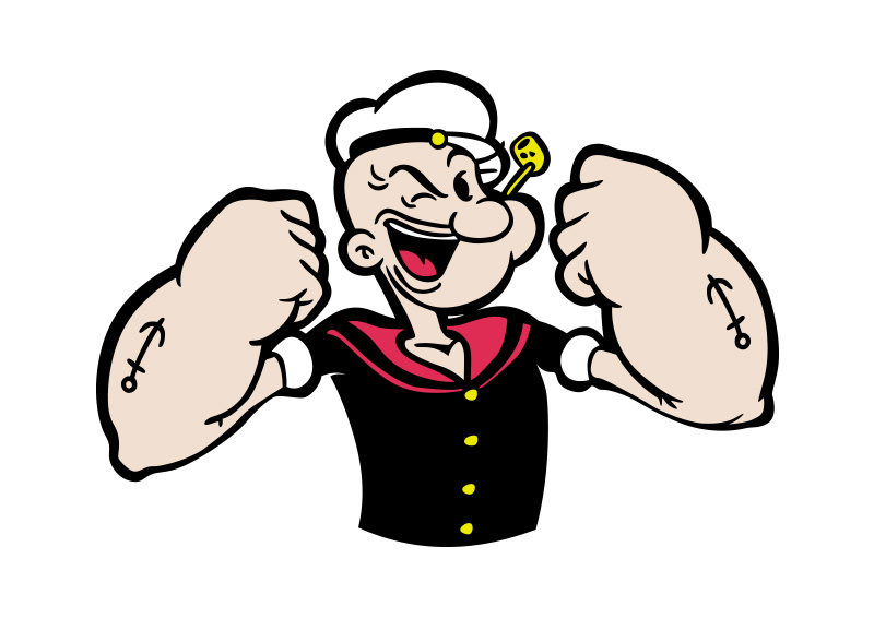Popeye The Sailor Free Vector 800x566 Popeye The Sailor Free Vector
