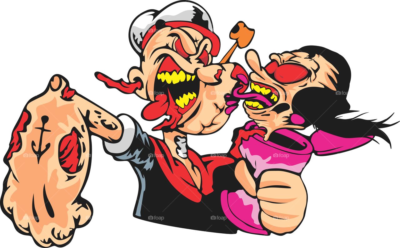 Popeye Vector Stock Photo 1280x795 Popeye Vector Stock Photo