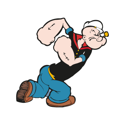 400x400 Popeye Vector, Popeye In Cdr, Format