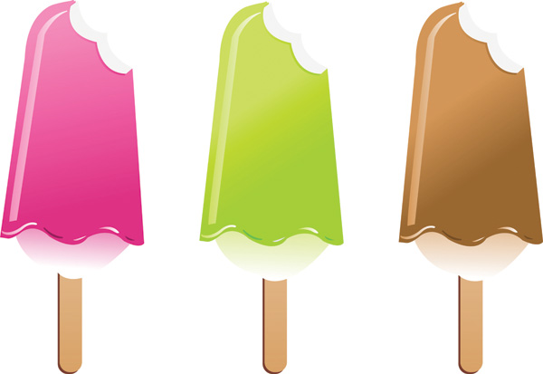 Ice Cream Popsicles 600x413 Ice Cream Popsicles