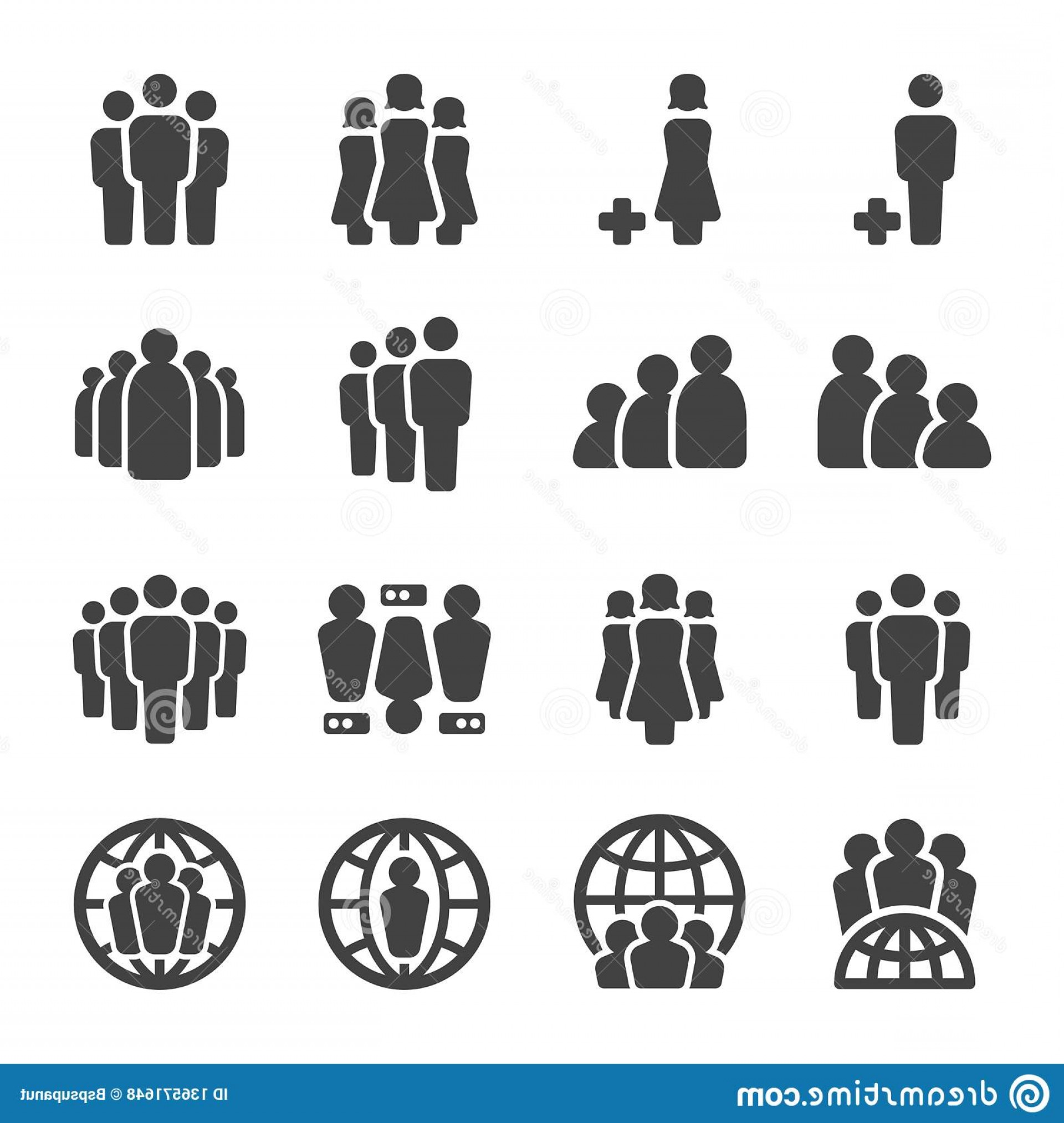 1920x2026 People Icon Set Stock Vector Catchsplace