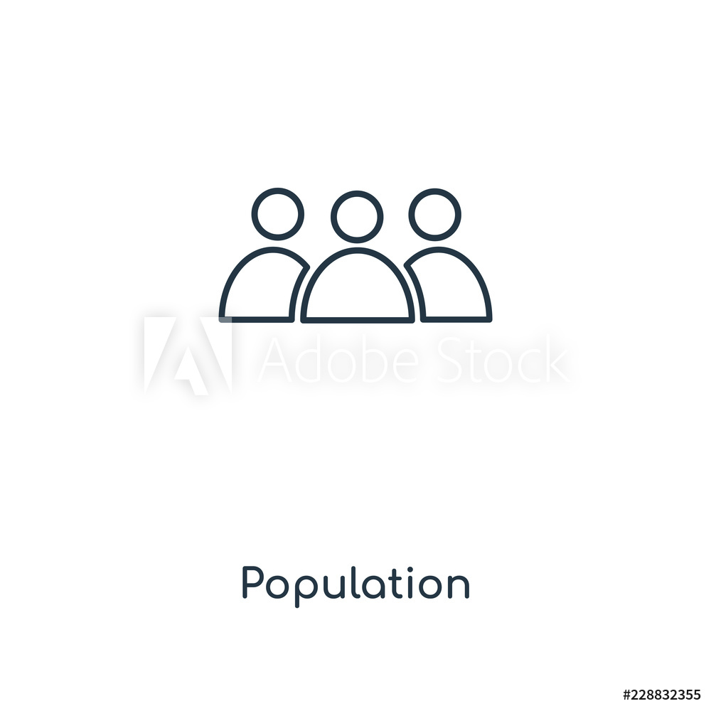 1000x1000 Photo Art Print Population Icon Vector Europosters
