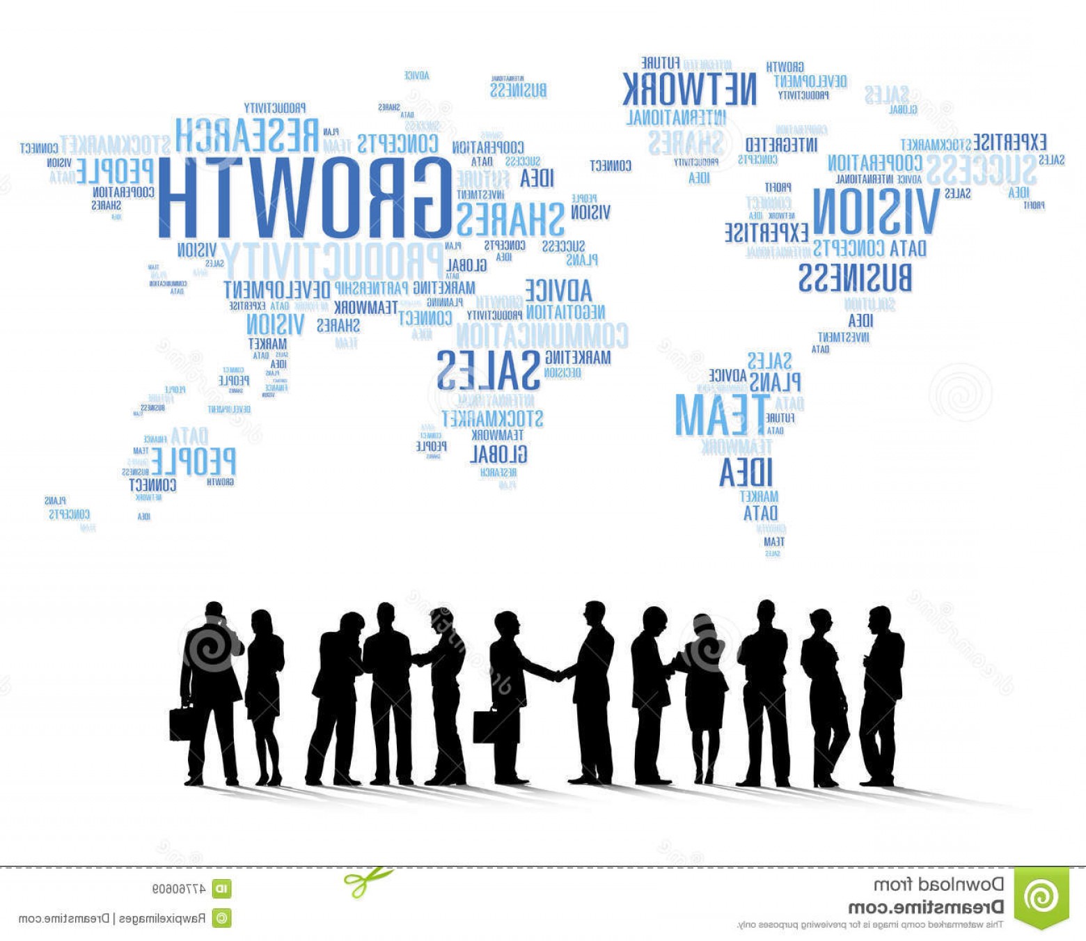 1560x1352 Stock Illustration Vector Business People Teamwork Image