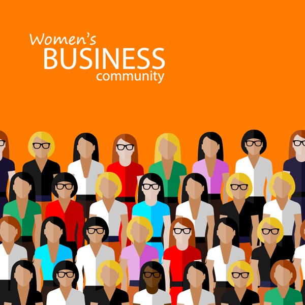 600x600 Business Female Population Vector Graphics My Free Photoshop World