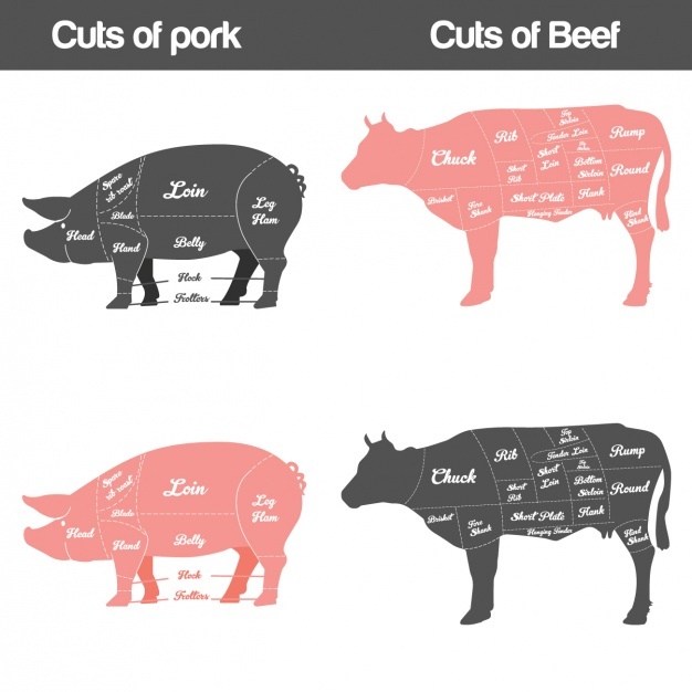 626x626 Pork Vectors, Photos And Free Download