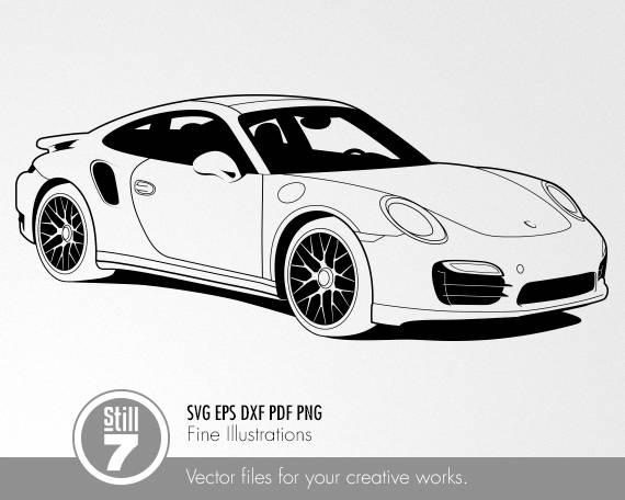 Porsche Vector at Vectorified.com | Collection of Porsche Vector free ...