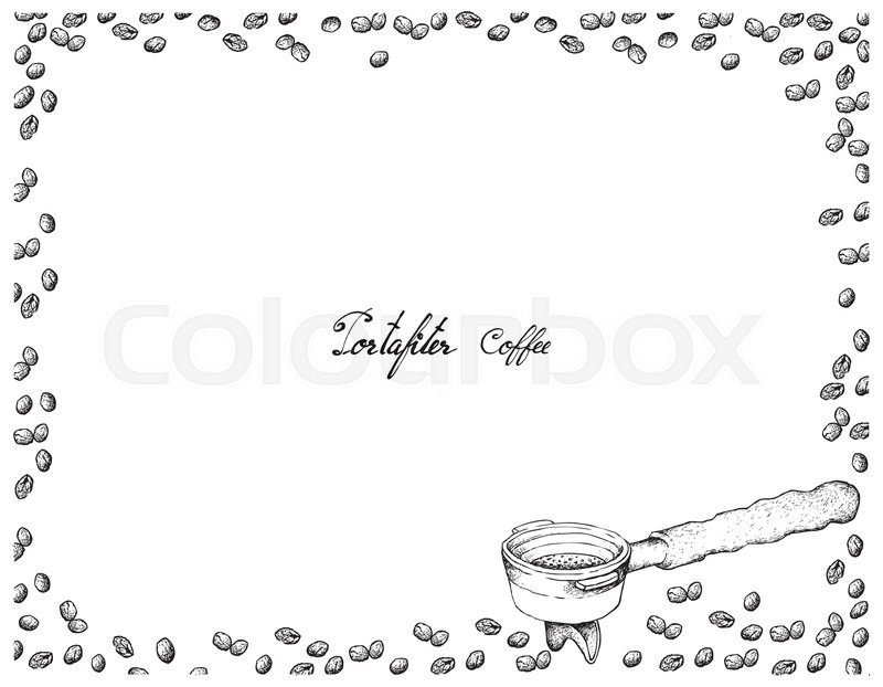 Coffee Time, Illustration Hand Drawn Stock Vector Colourbox 800x622 Coffee Time, Illustration Hand Drawn Stock Vector Colourbox