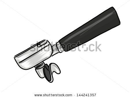 Portafilter, Hand Drawing Art 450x340 Portafilter, Hand Drawing Art
