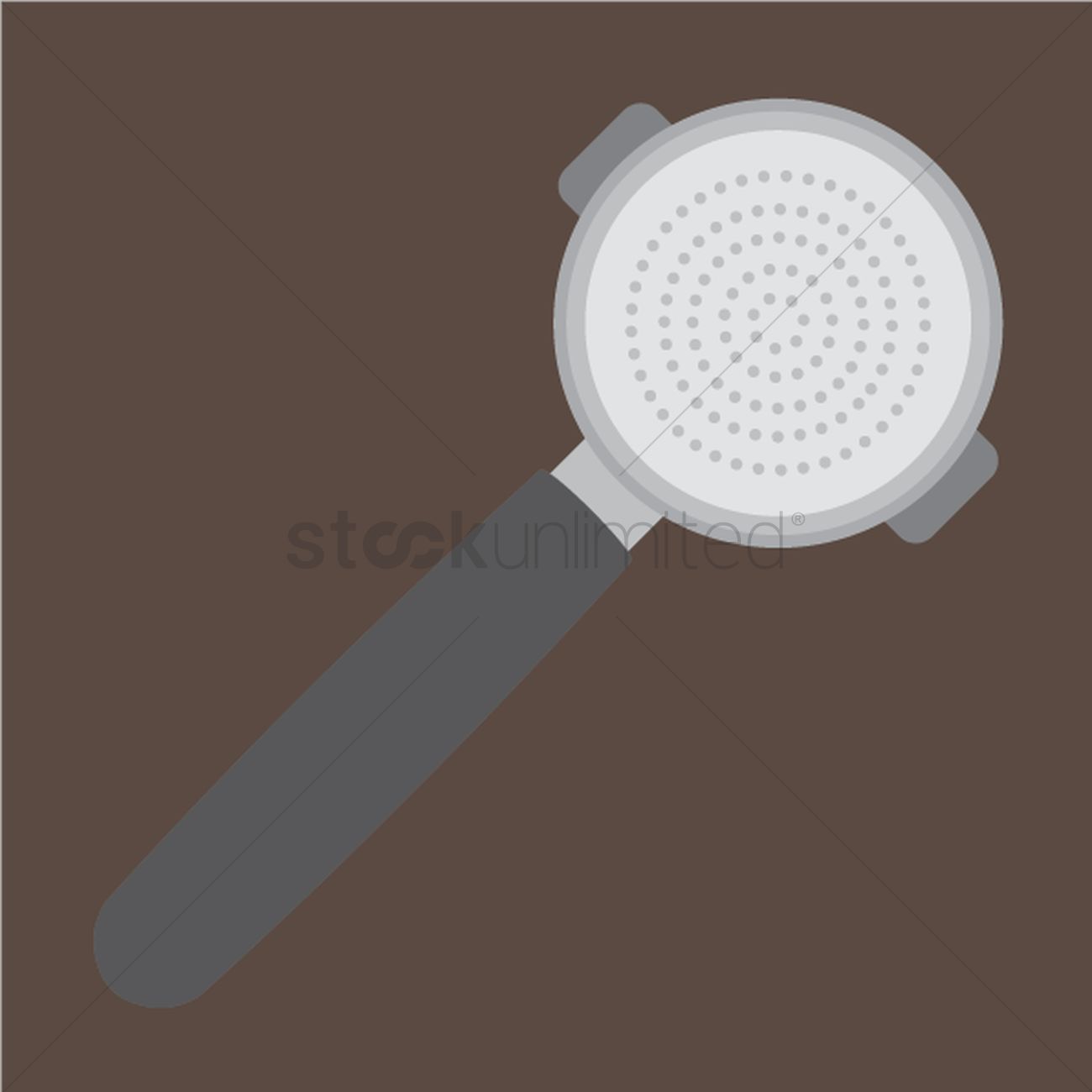 Portafilter Vector Image 1300x1300 Portafilter Vector Image
