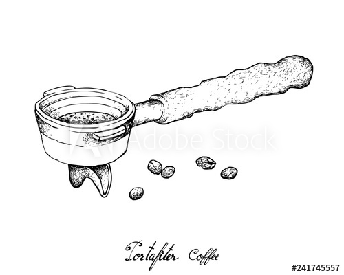 Coffee Time, Illustration Hand Drawn Sketch Of Roasted Coffee 500x400 Coffee Time, Illustration Hand Drawn Sketch Of Roasted Coffee